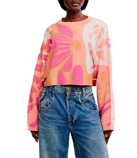 Mia Pullover-Coral