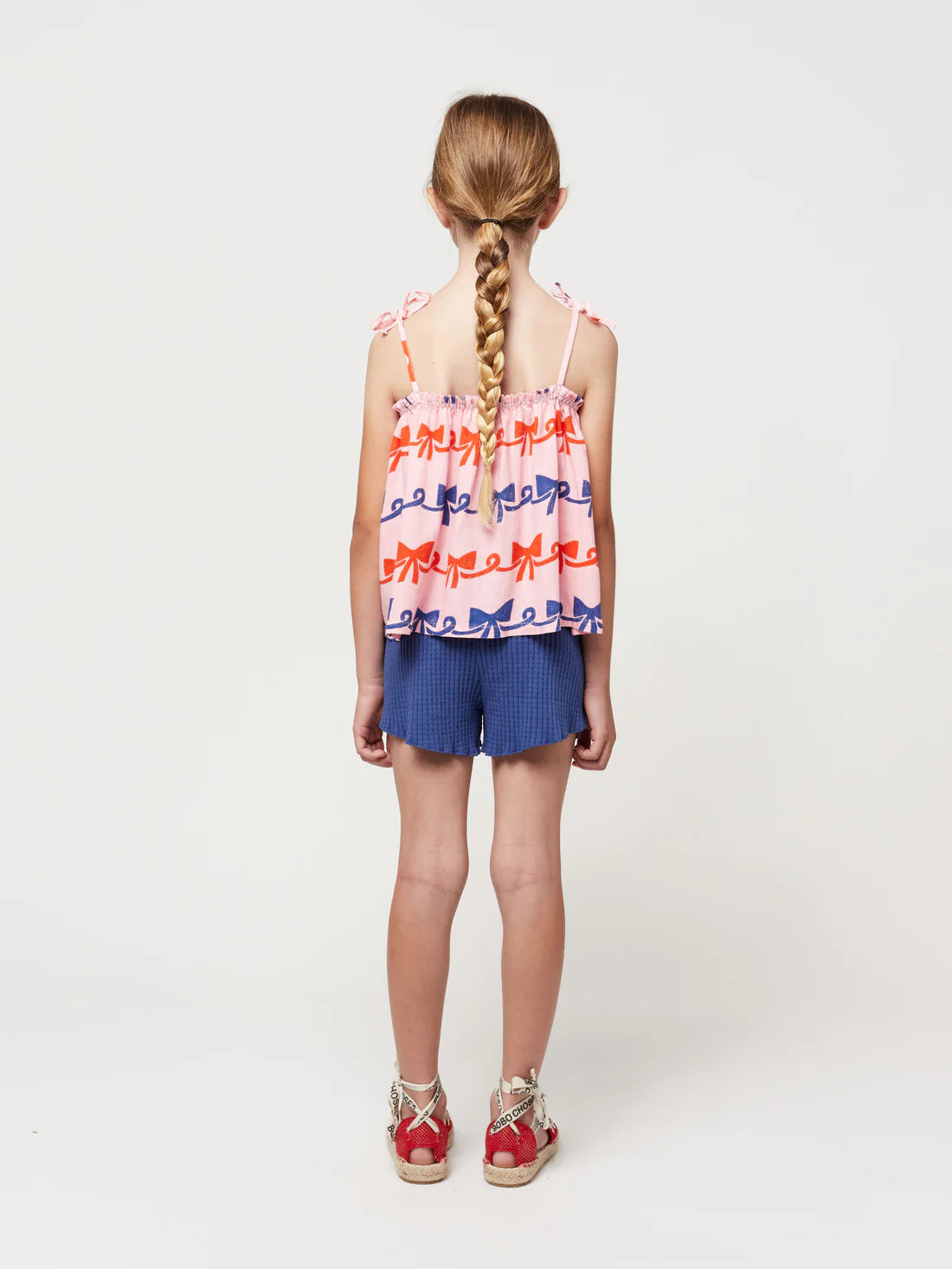 Ribbon Bow Woven Top