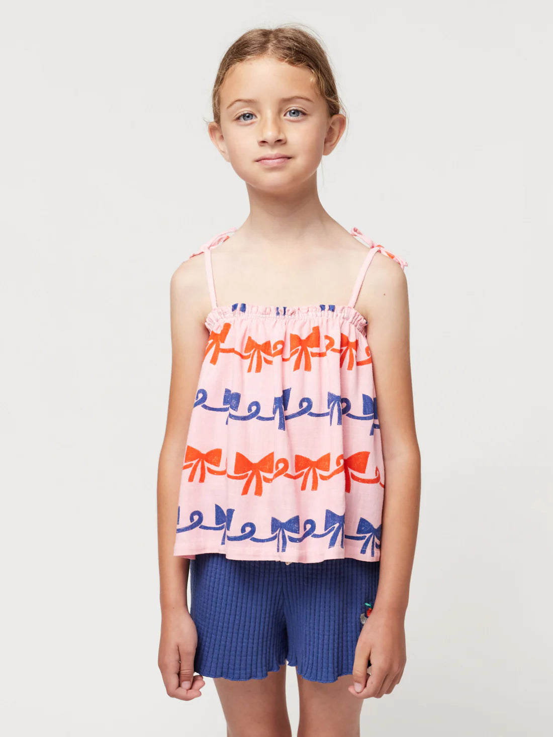 Ribbon Bow Woven Top