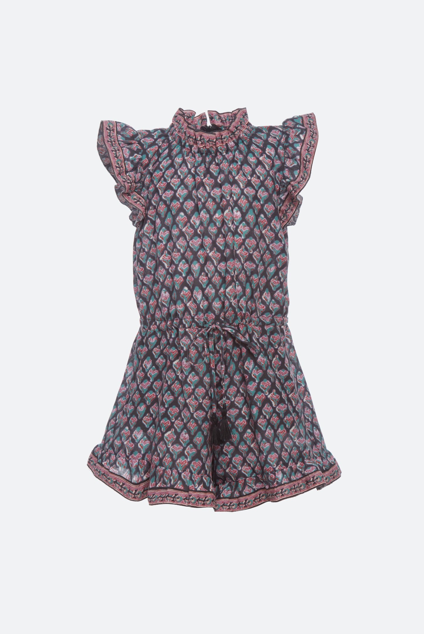 Donna Print Sleeveless Jumpsuit