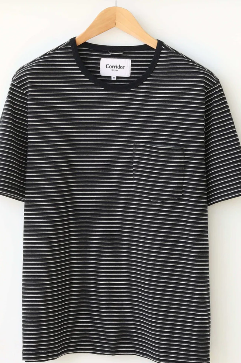 Black Striped T-Shirt