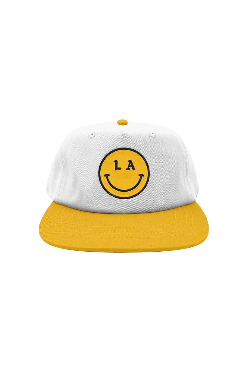 Be Happy Two Tone Snapback Hat