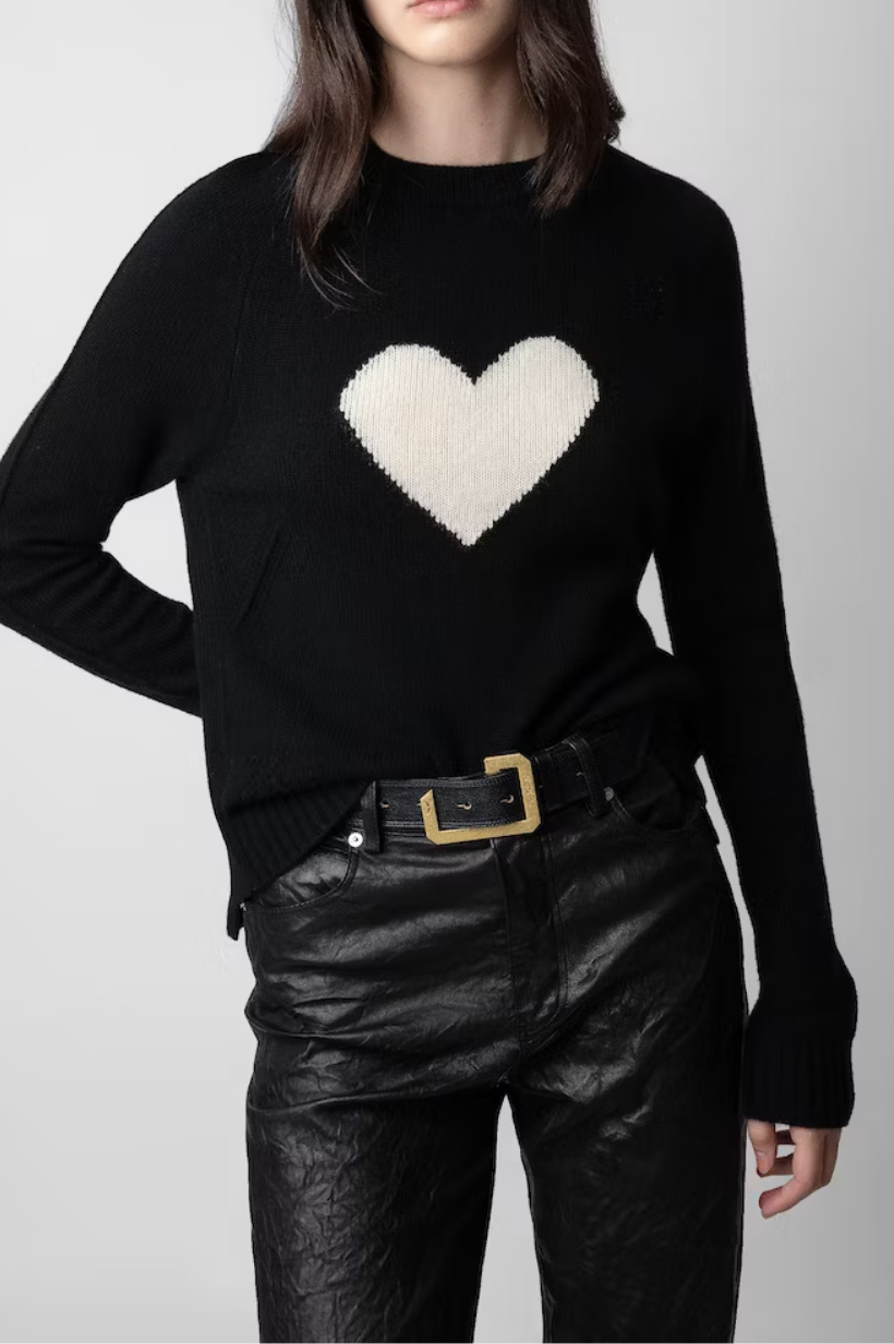 Lili Heart Cashmere Sweater