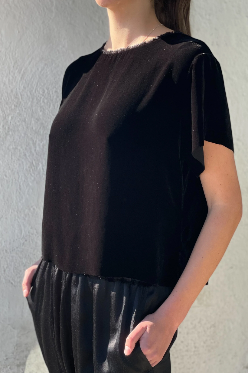 Piper Velvet Tee