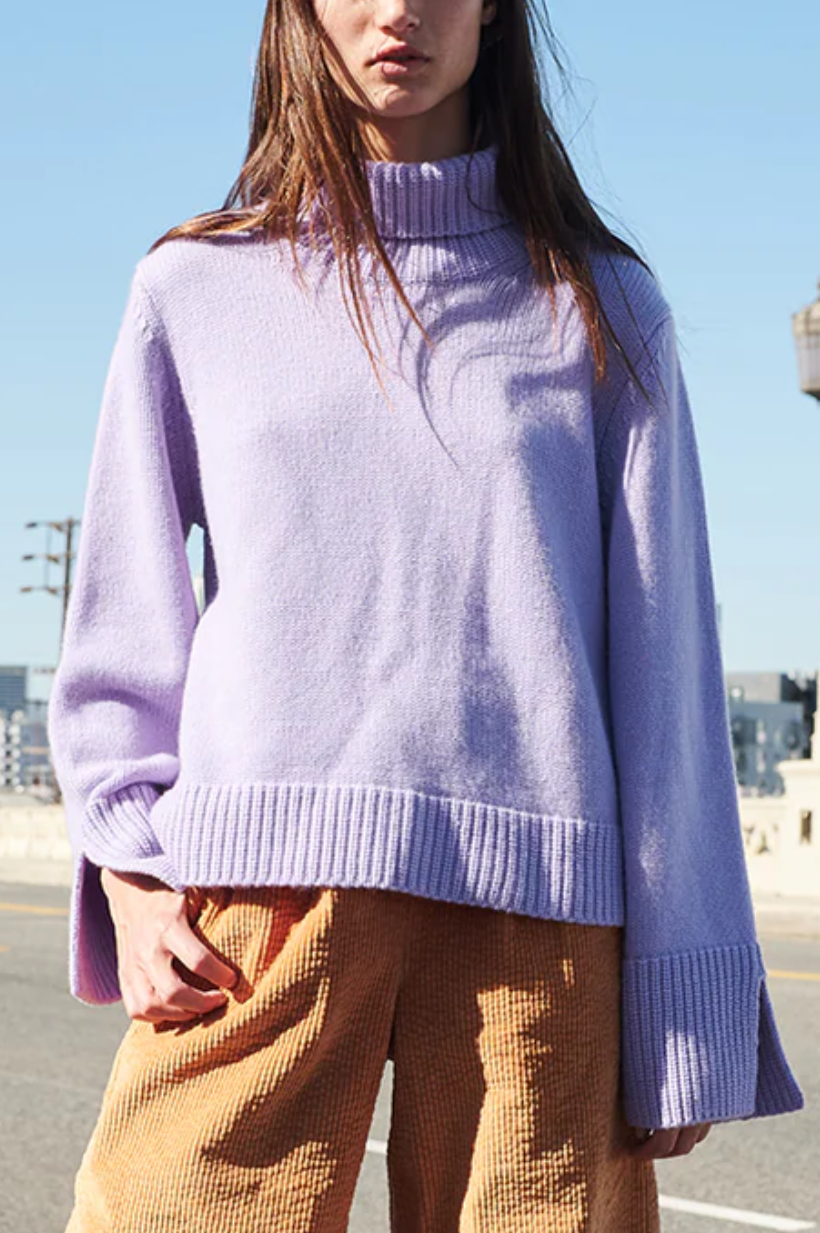 Cashmere-blend Turtleneck Sweater