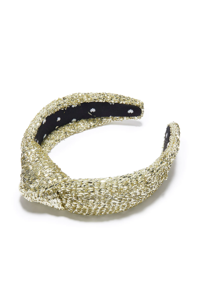 Tinsel Knotted Headband