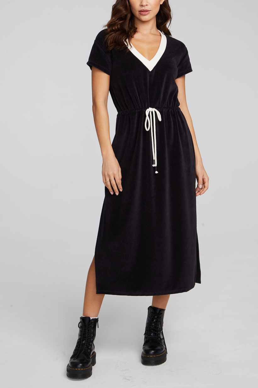 Woods Velour Dress