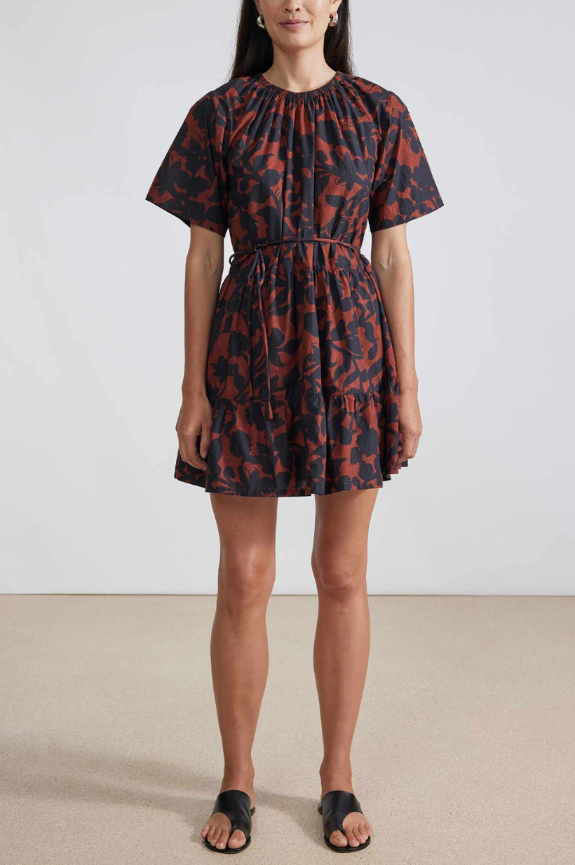 Saara Tiered Mini Dress