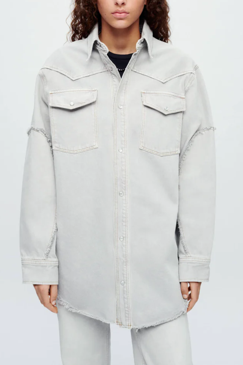 Oversized Shirt Jacket
