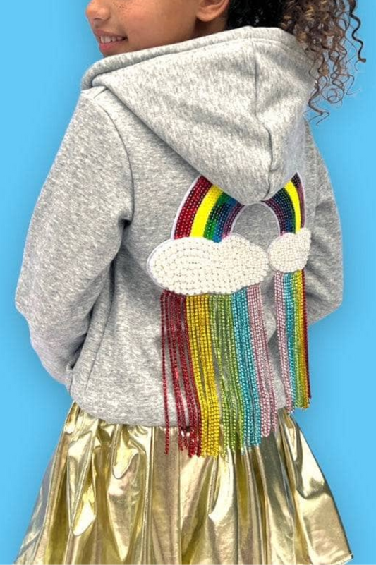 Crystal Rainbow Hoodie