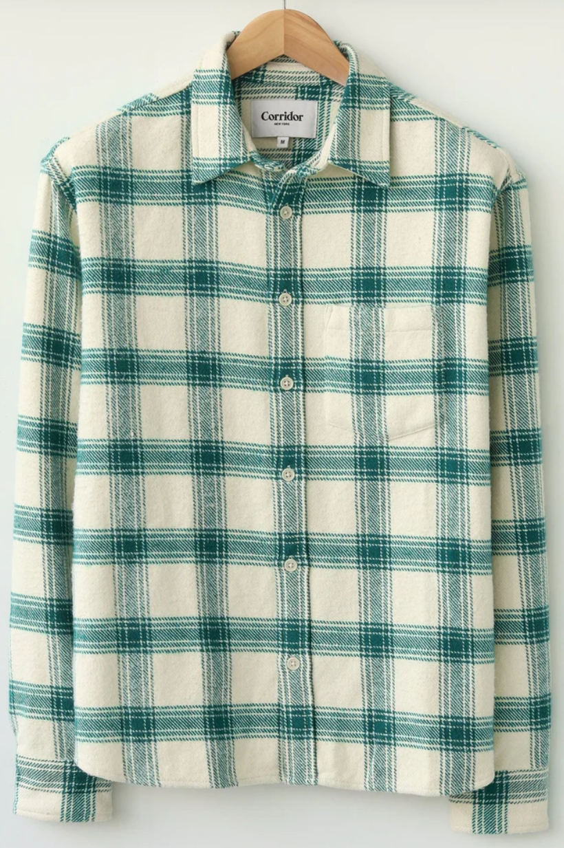Jewel Plaid LS