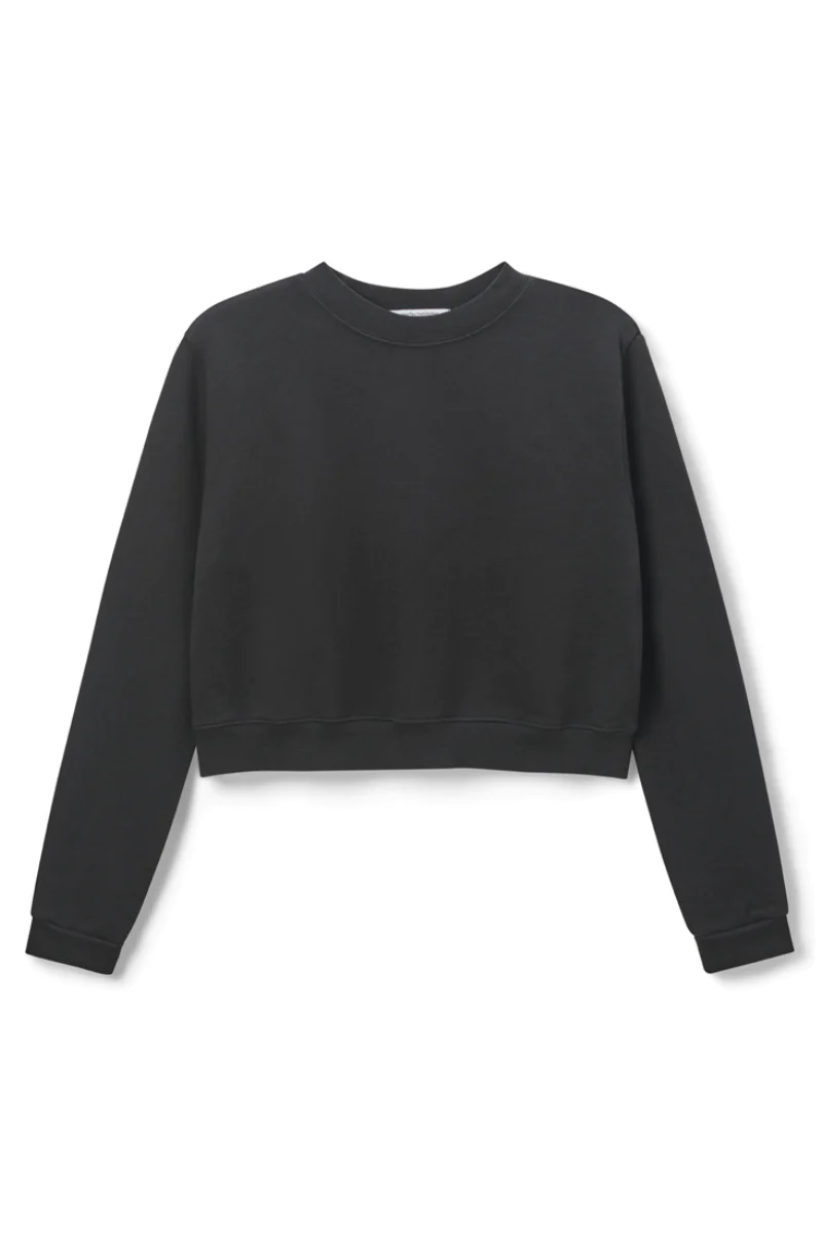 Mandy Cropped Crewneck Sweatshirt