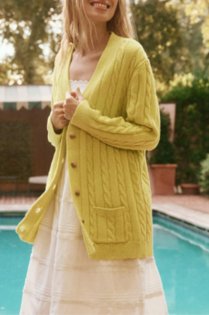 The Cable Grandpa Cardigan