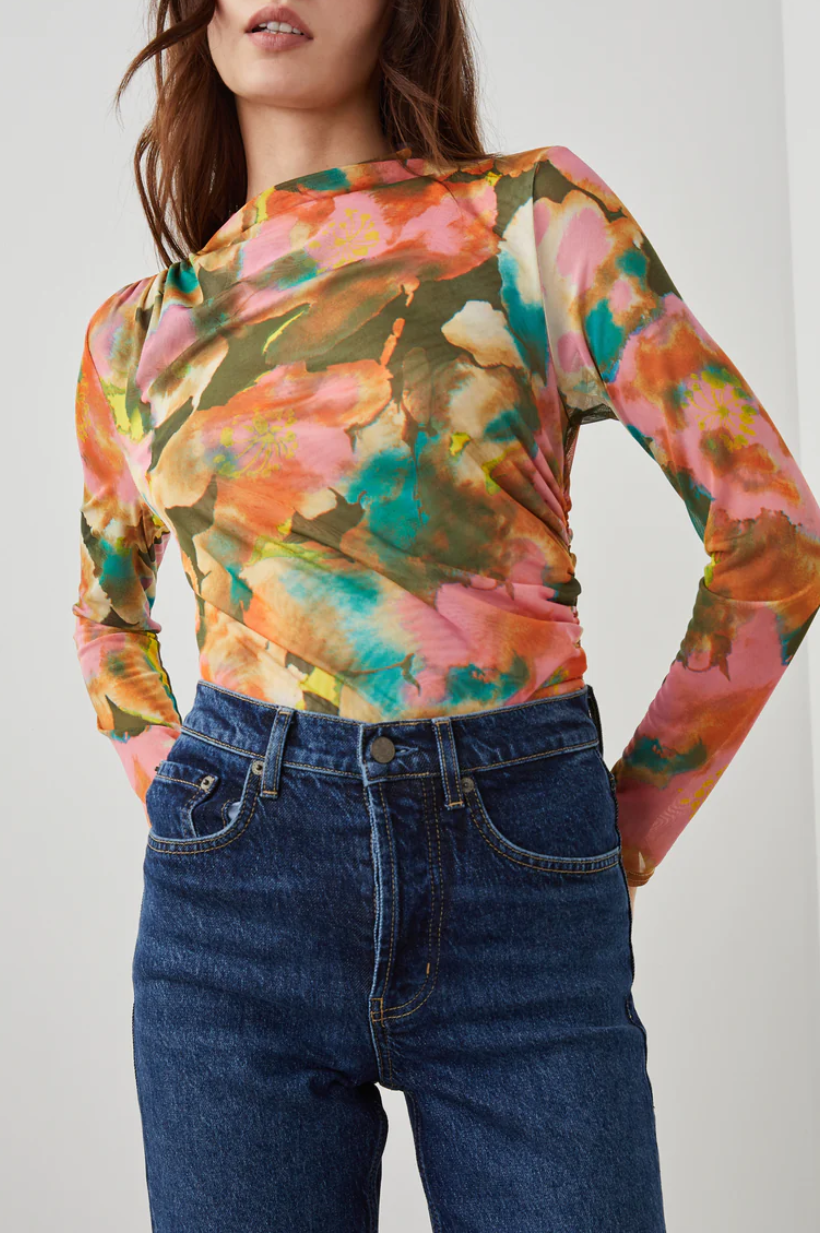Joelle Mesh Top