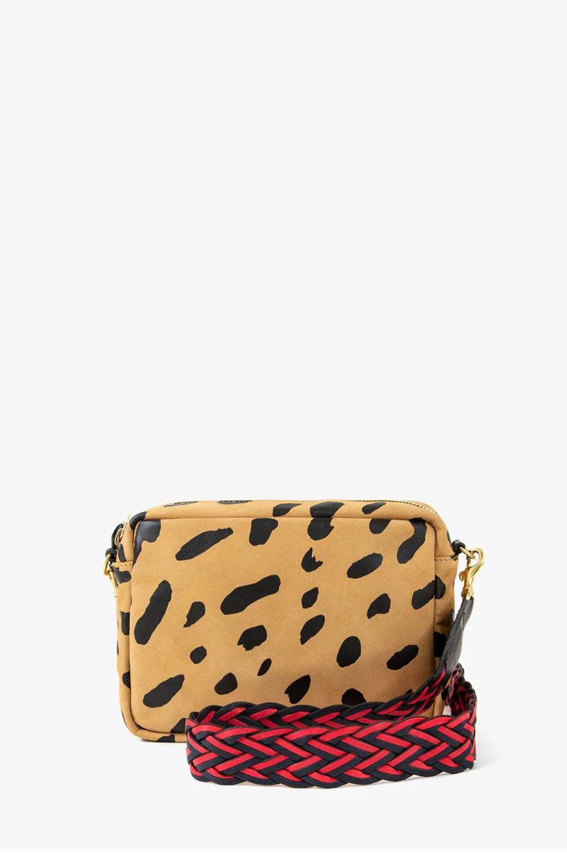 Belted Braided Webbing Crossbody Strap