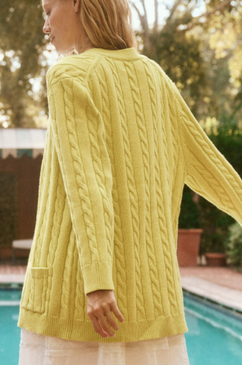 The Cable Grandpa Cardigan