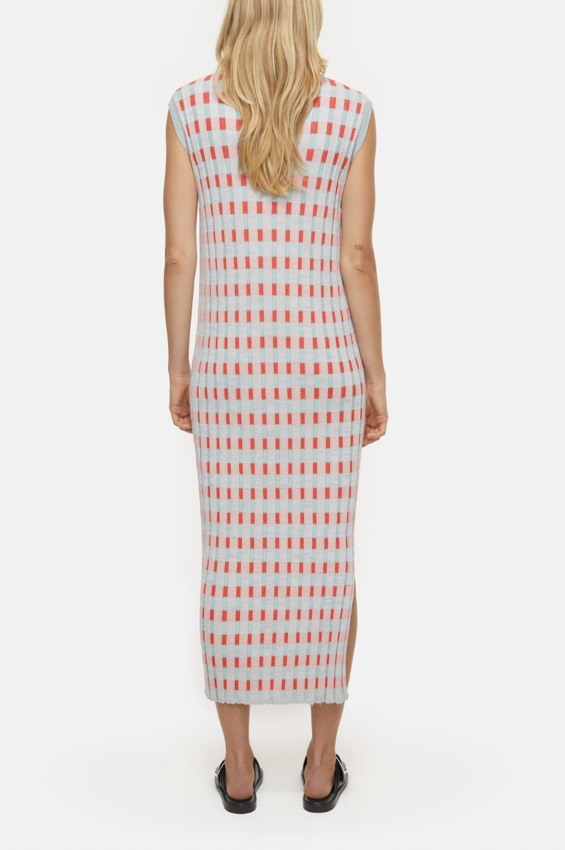 Sleeveless Rib Dress