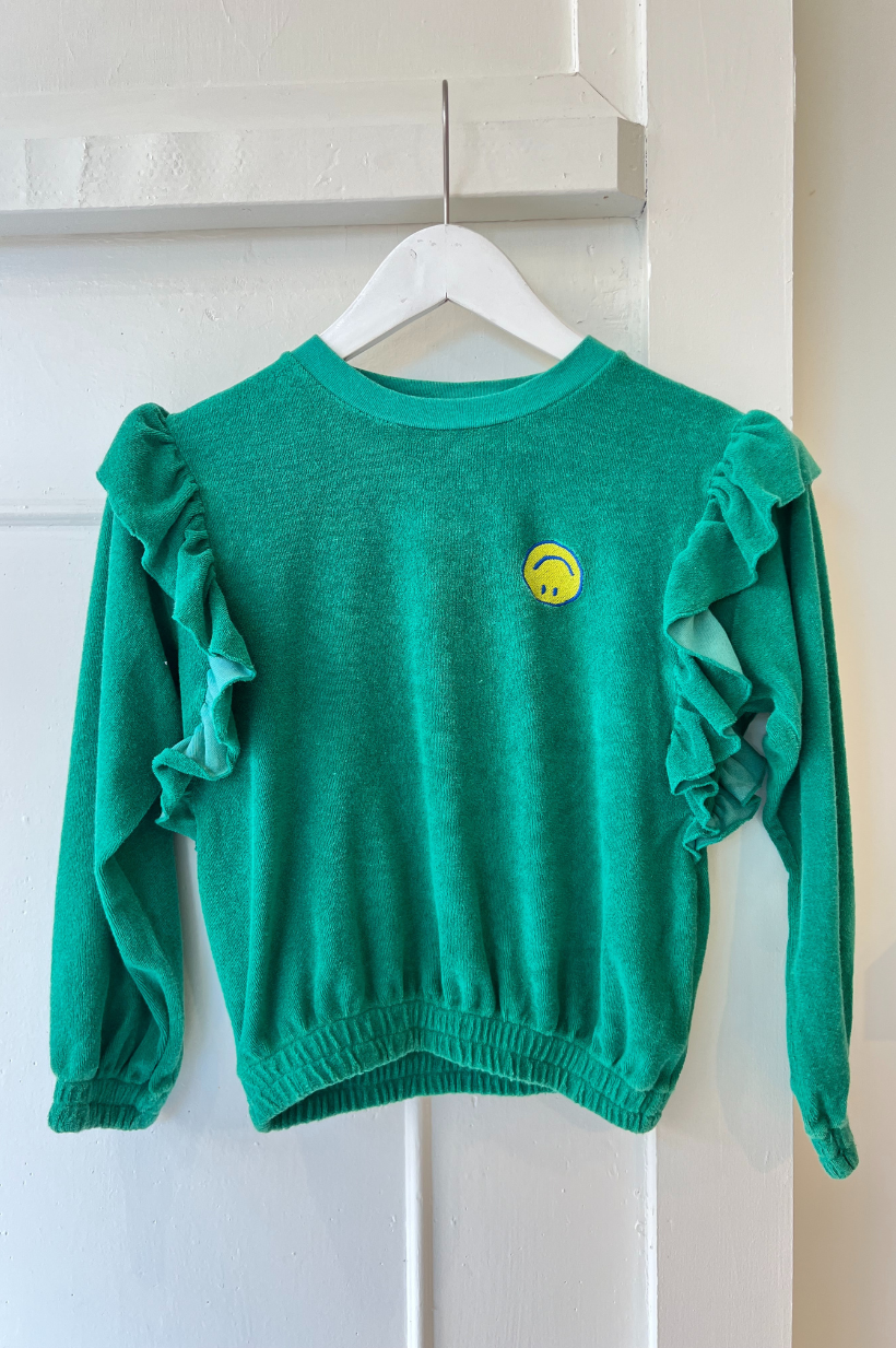 Smiley Terry Sweatshirt