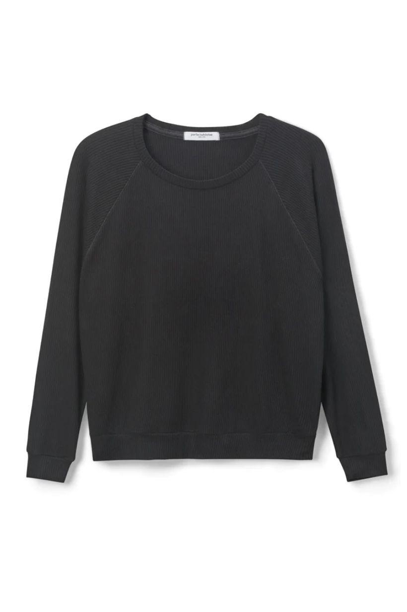 Dixie Rib Raglan Crewneck