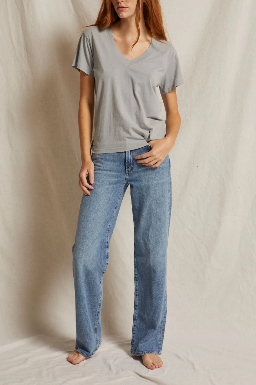 Hendrix Boxy V Neck Tee