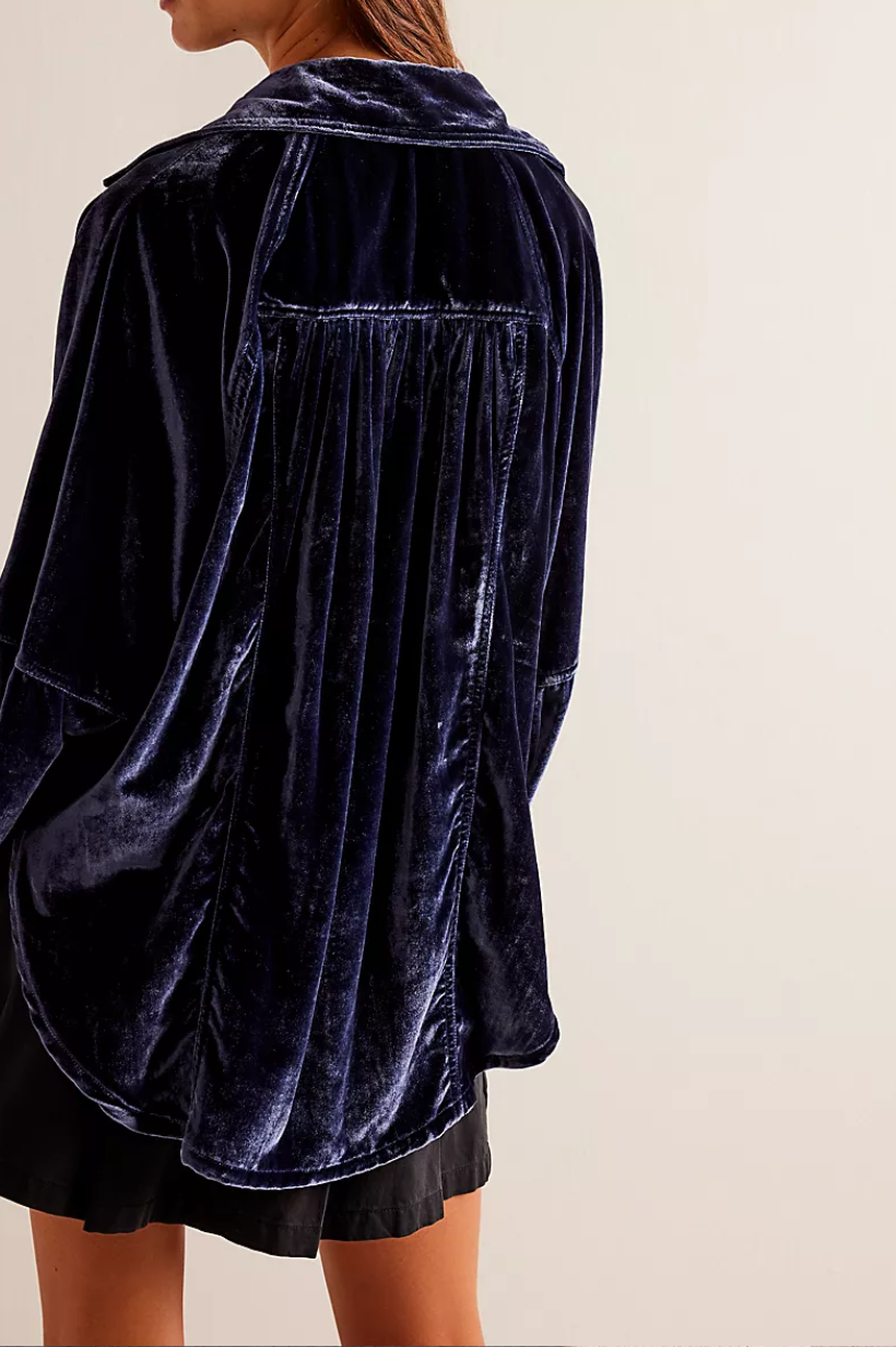 Night Skies Velvet Top