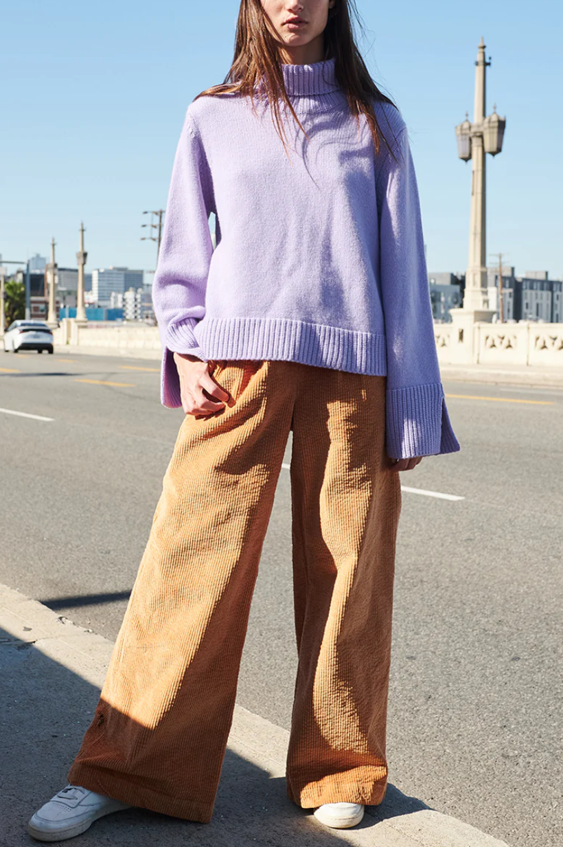Cashmere Blend Turtleneck Sweater