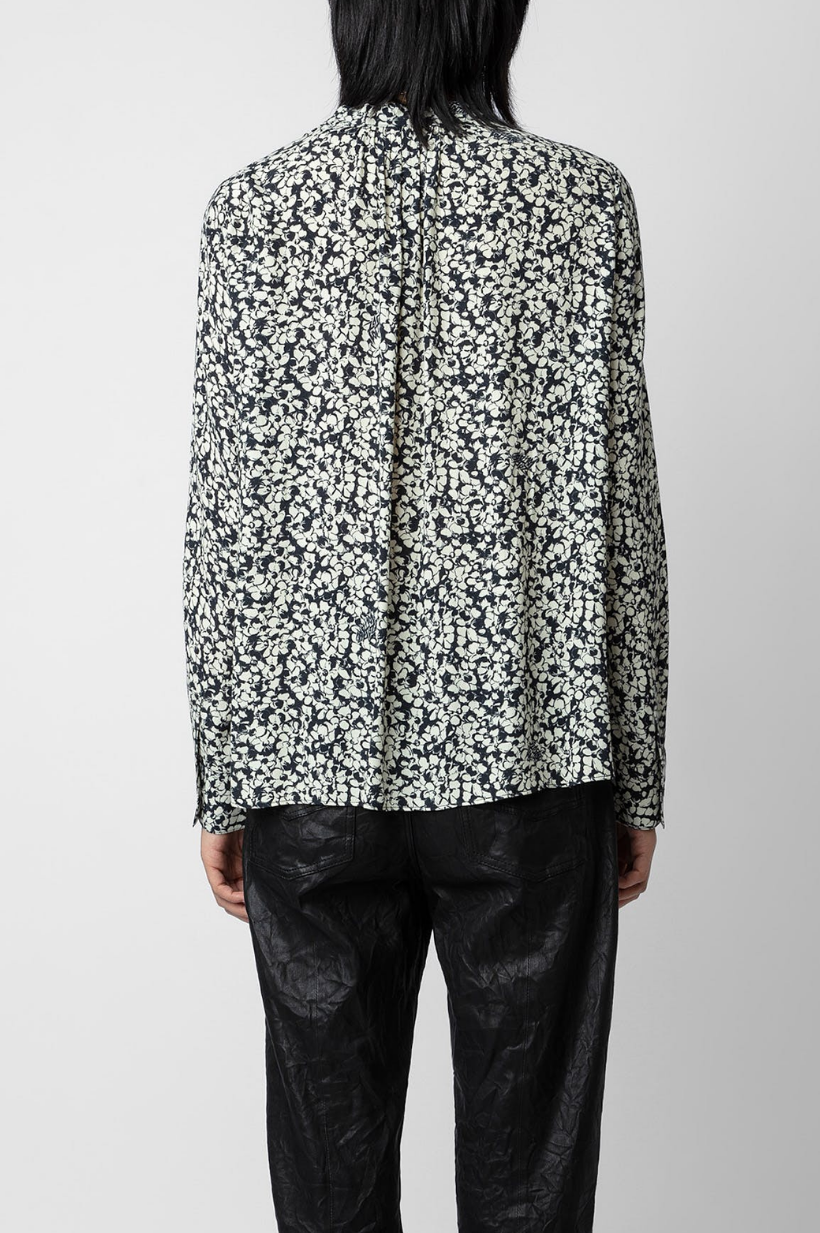 Tink Bico Flowers Blouse