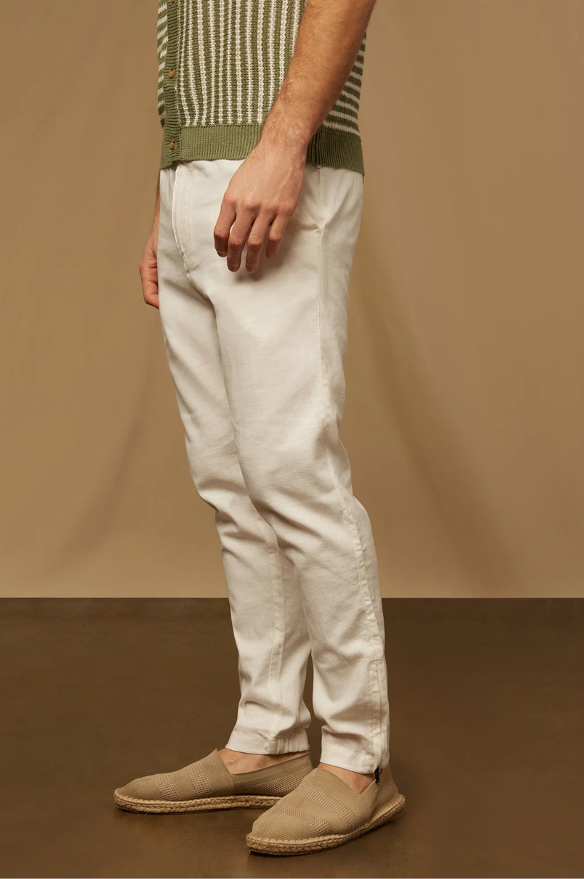 Stretch Linen Traveler Pant