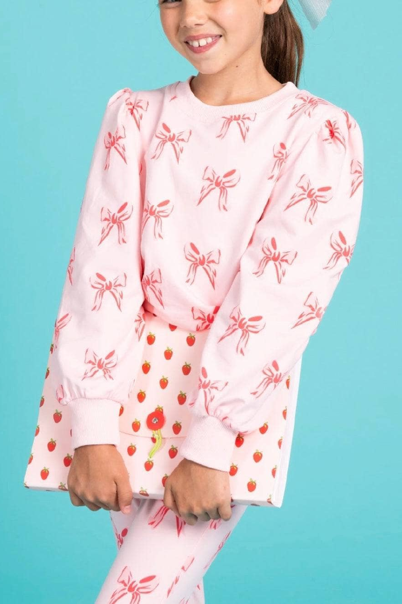 Ribbon Puff Sleeve Set