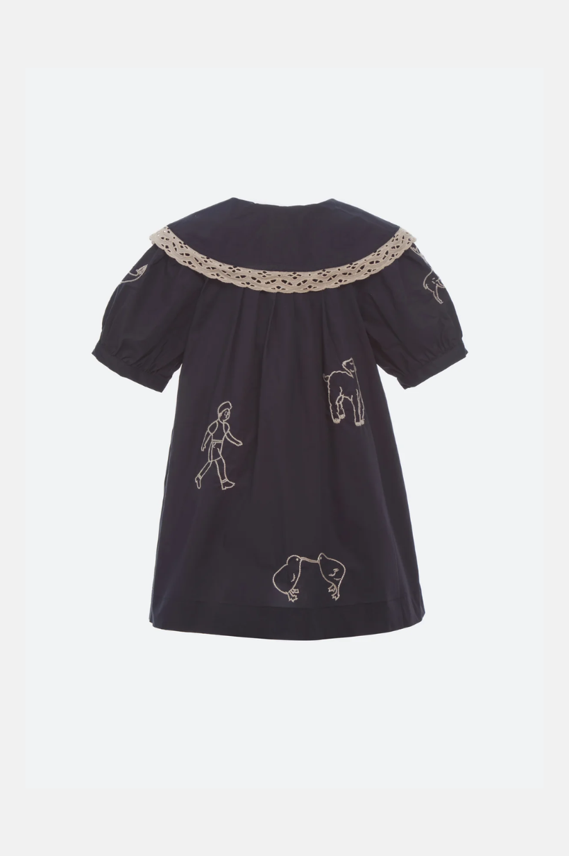 Demi French Workwear Dress