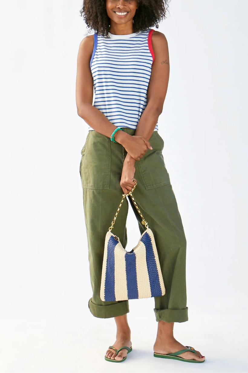Foldover Clutch with Tabs