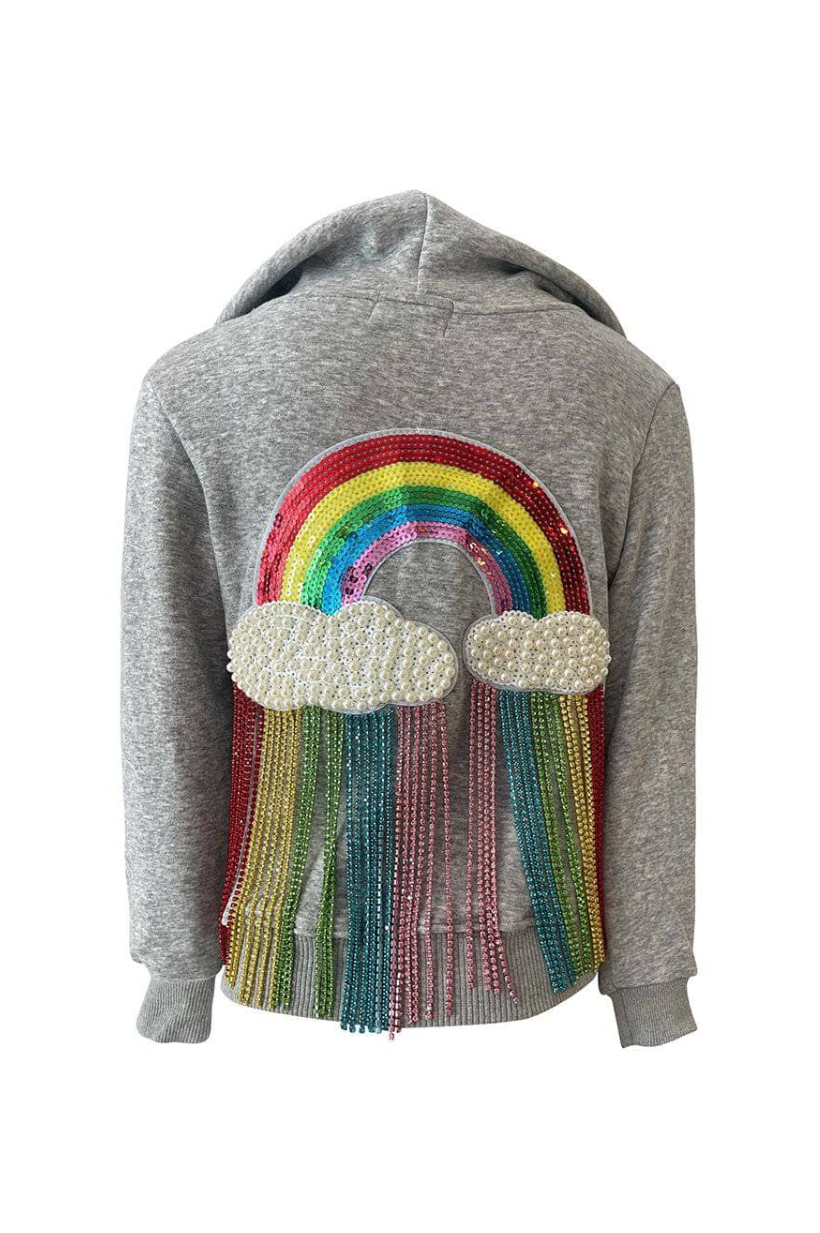 Crystal Rainbow Hoodie