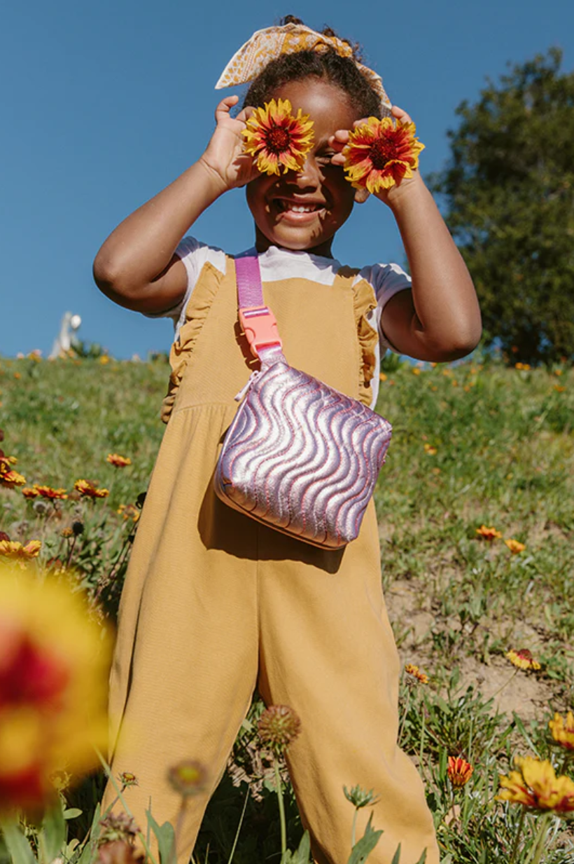 Lorimer Kids Metallic Fanny Pack