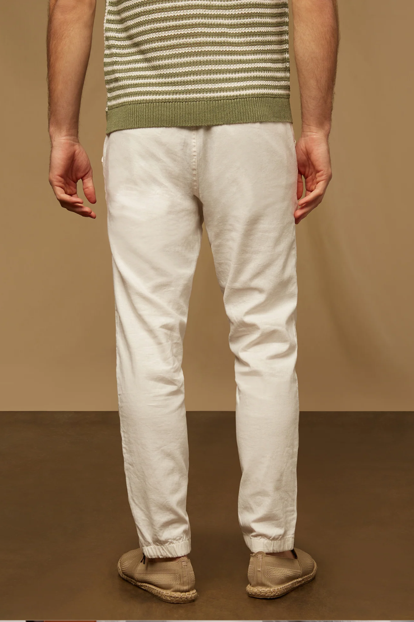 Stretch Linen Traveler Pant