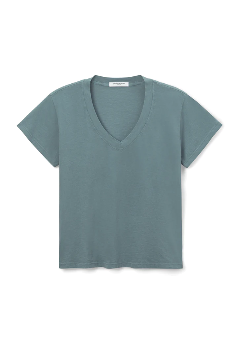 Hendrix Boxy V Neck Tee