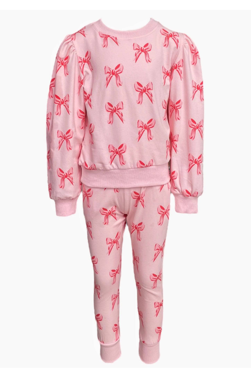 Ribbon Puff Sleeve Set