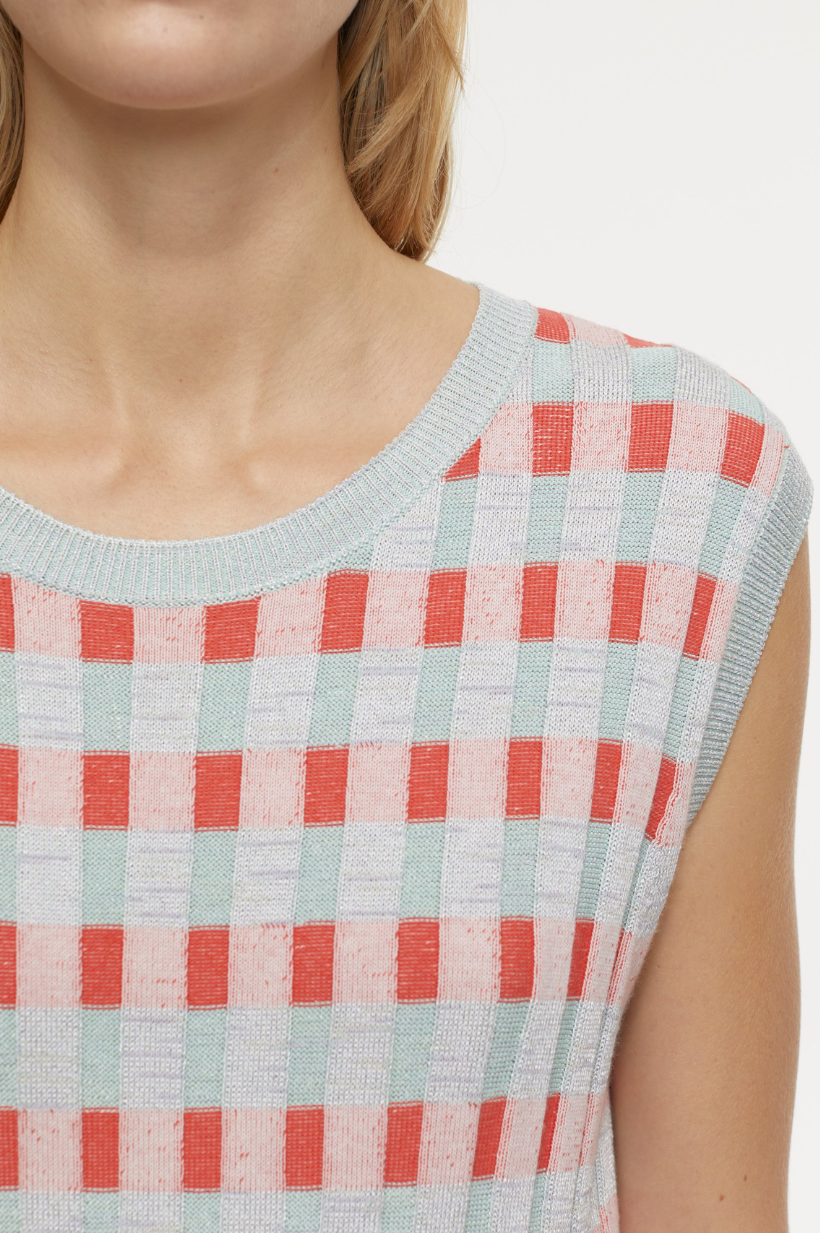 Sleeveless Rib Dress