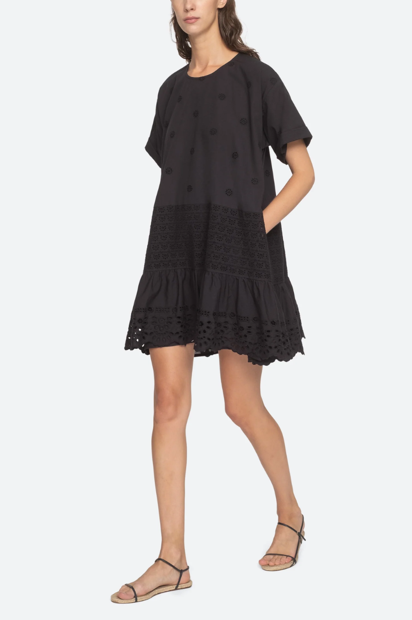 Elysse Embroidery Tunic Dress - More Colors