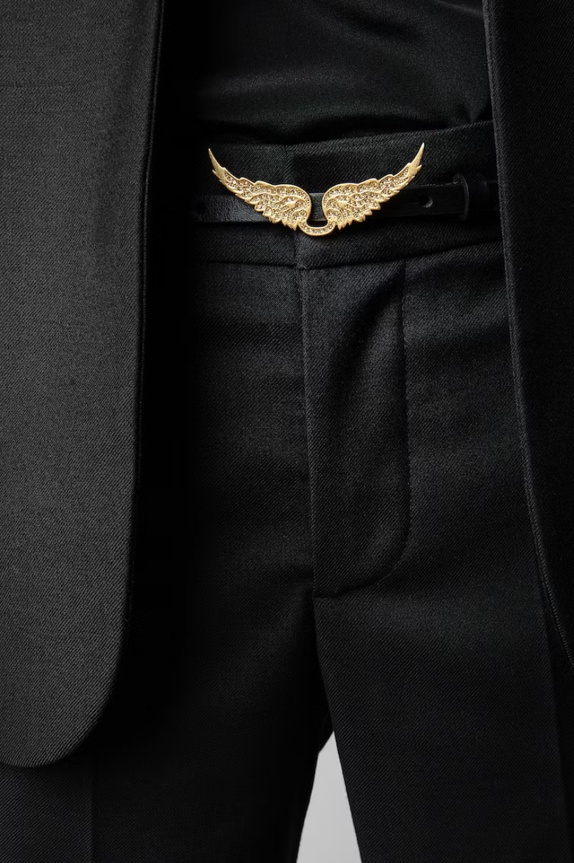 Rock Belt Natural Leather