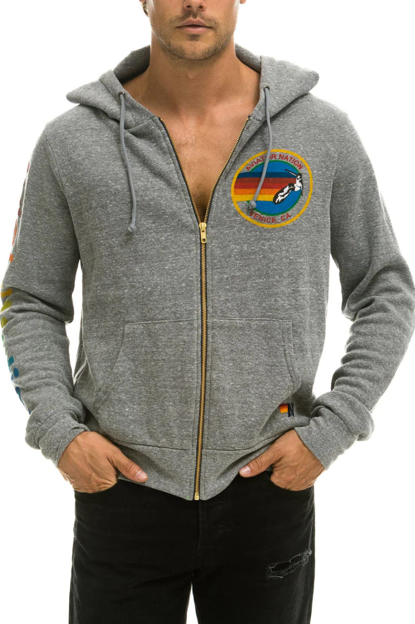 Aviator Nation Zip Hoodie