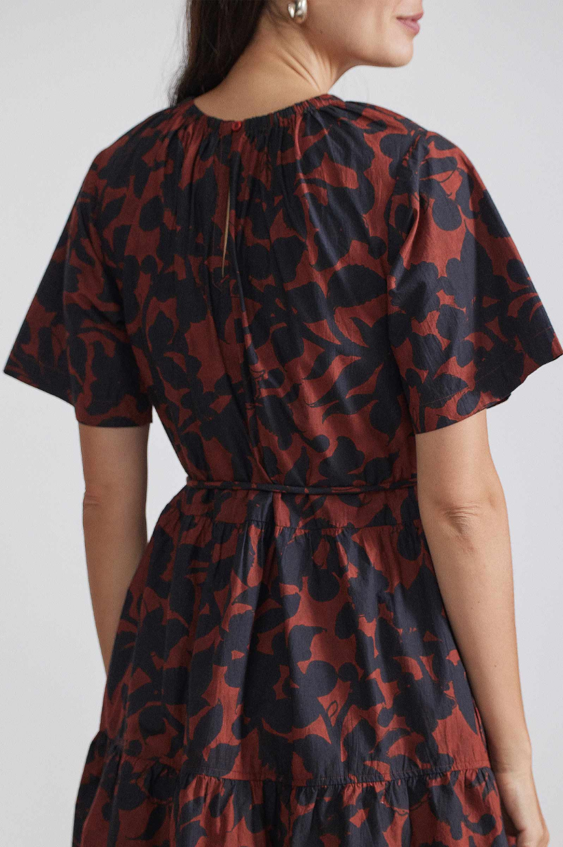 Saara Tiered Mini Dress