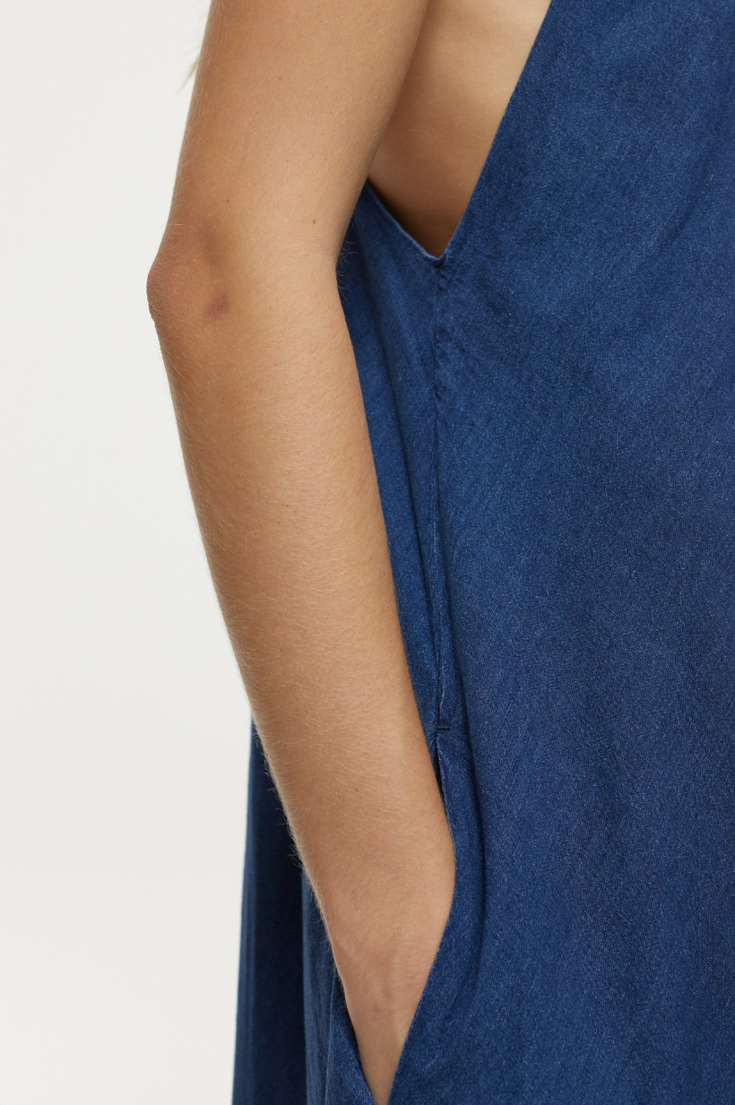 Knotted Straps Maxi Dress