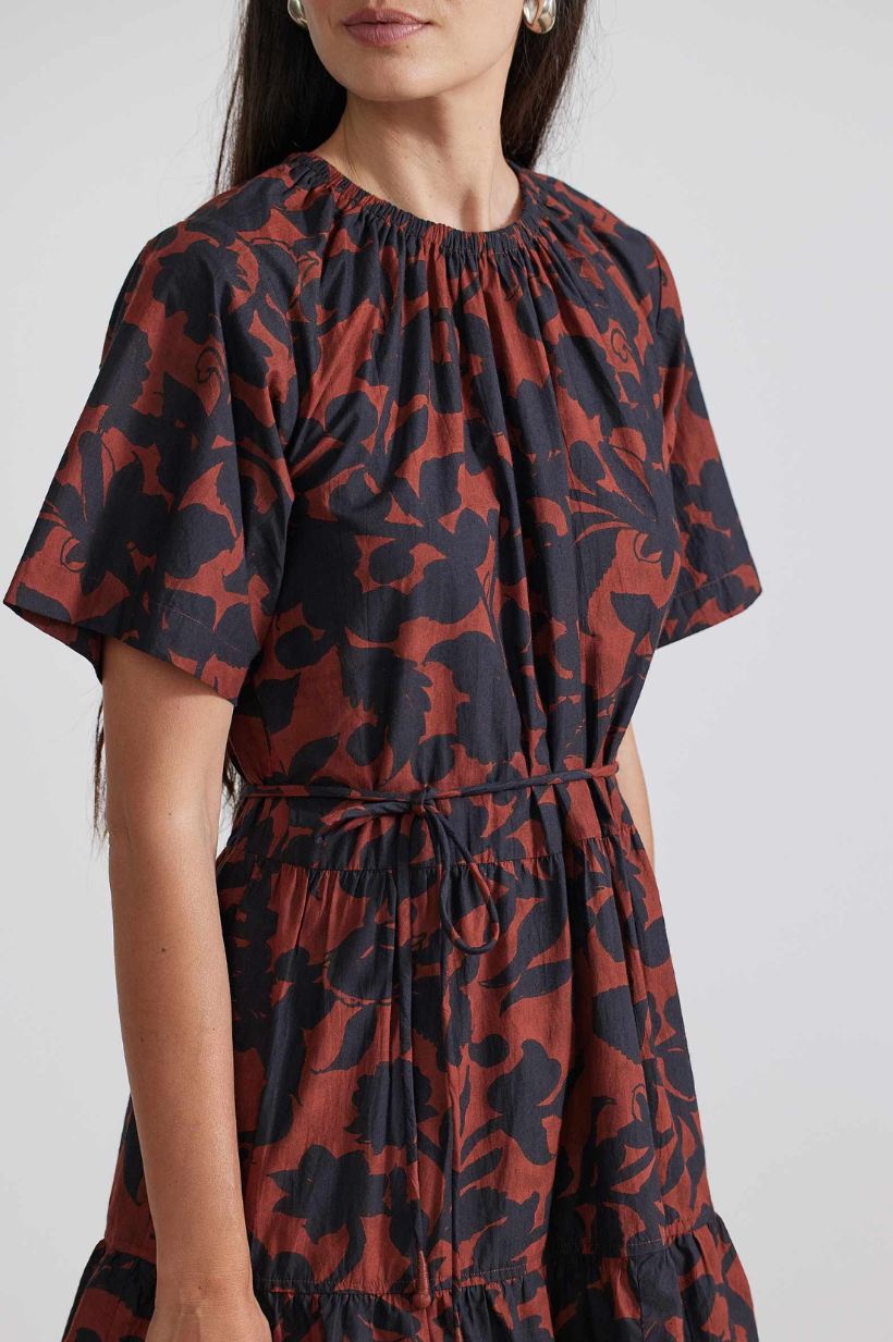 Saara Tiered Mini Dress