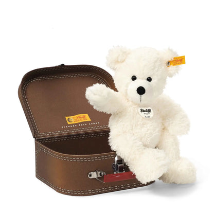 Lotte Teddy Bear in Suitcase, 11 Inches
