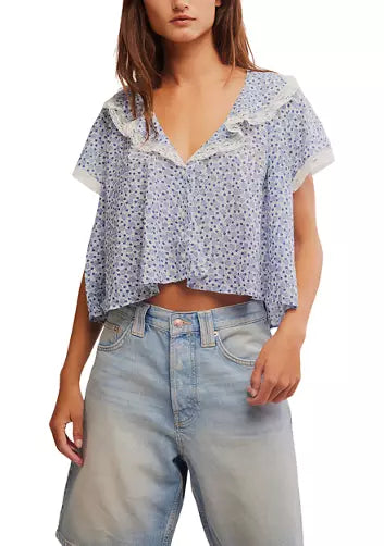 Truly Yours Printed Blouse- More Colors
