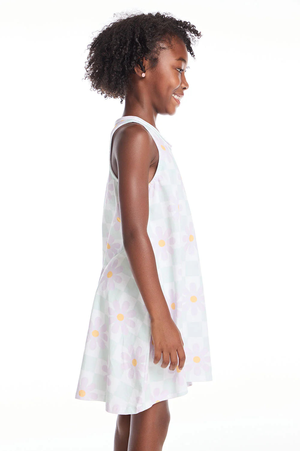 Daisy Check Kids Dress