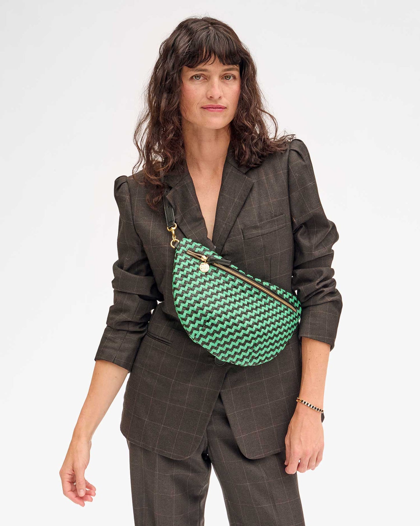 Woven Checker Grande Fanny