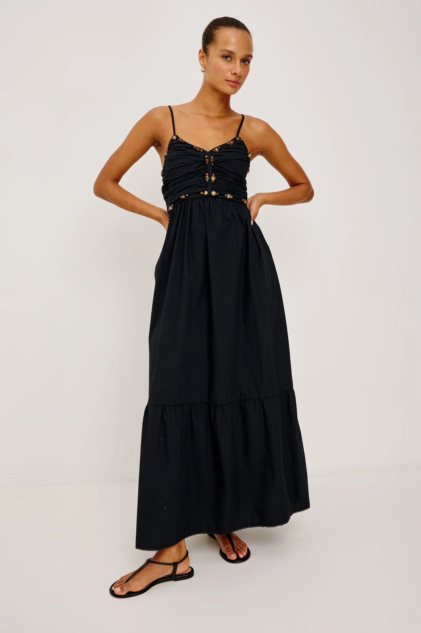 Ivana Dress-Black
