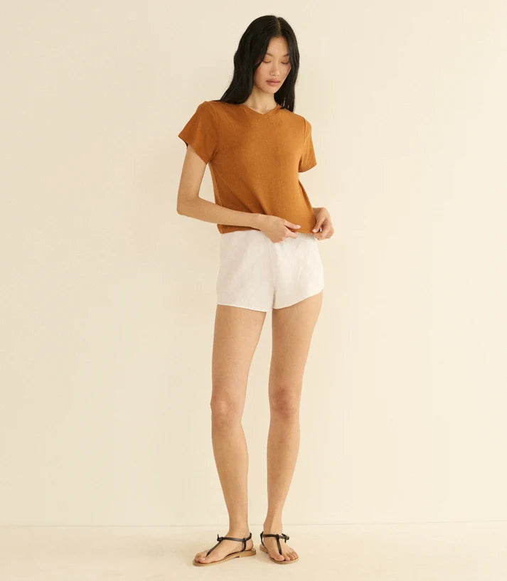 Loren Linen Short-Salt