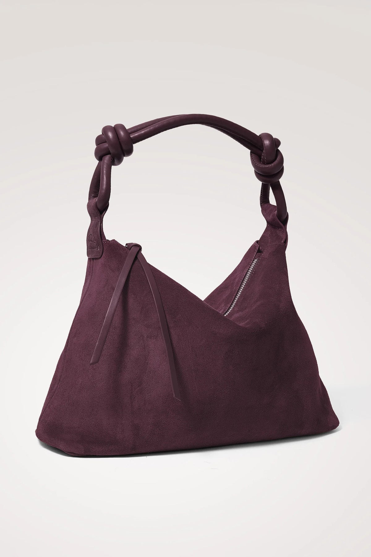 Siena Hobo-Plum Suede